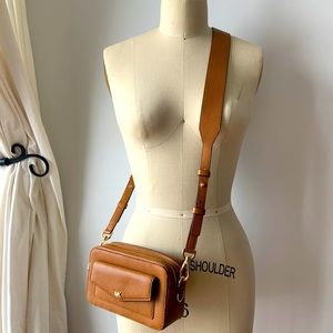 Micheal Kors NEW pocket camera bag. Color: Acorn.